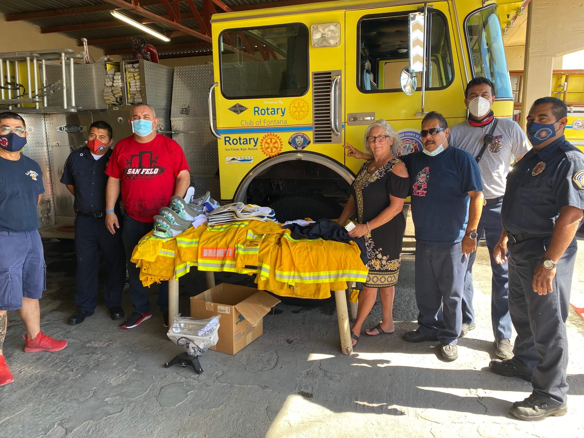 Obra de servicio Rotary San Felipe 9
